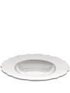 Alessi Scallop-edge Soup Bowl (set Of Four) In White