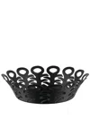Alessi Sculpted Bowl In Black