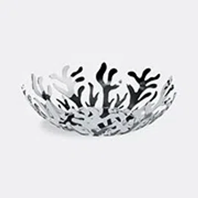 Alessi Designer Kitchen & Dining Mediterraneo - Mirror Polished Stainless Steel Fruit Holder In Silver