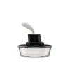 Alessi Ship Shape Container In Black
