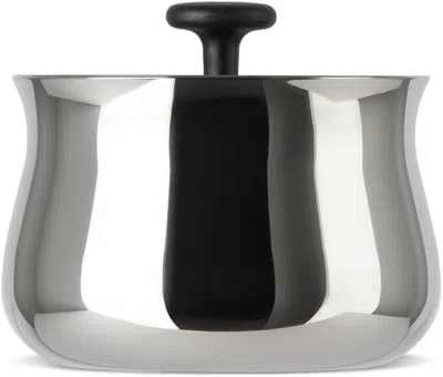 Alessi Silver Cha Sugar Bowl In Stainless Steel