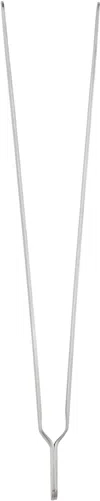 Alessi Silver Convivio Kitchen Tongs In Stainless Steel