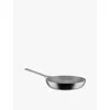 Alessi Silver Convivio Stainless-steel Frying Pan 28cm In Silver
