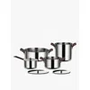 Alessi Edo Cookware Set In Silver