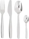 Alessi Silver Itsumo 24-piece Cutlery Set In Stainless Steel
