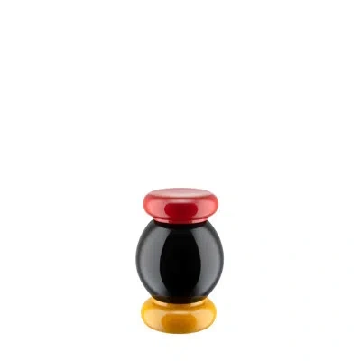 Alessi Spice Grinder In Red,yellow,black
