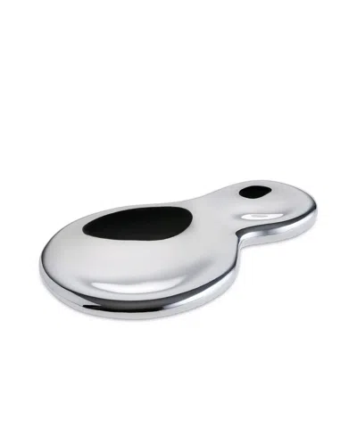 Alessi Spoon Holder By Valerio Sommella In Silver