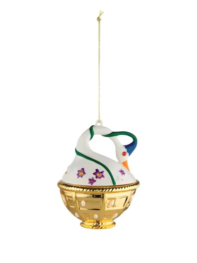Alessi Spring Swan Gold-tone Ornament