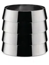 Alessi Stacked-effect Cup In Silver