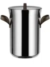 Alessi Stainless Steel Asparagus Steamer In Silver