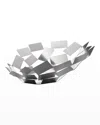 Alessi Stainless Steel Centerpiece In Gray