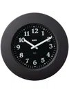 Alessi Momento Clock In Black