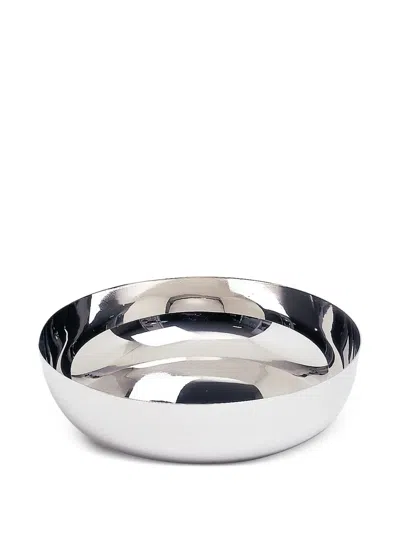 Alessi Steel Bowl In Silver
