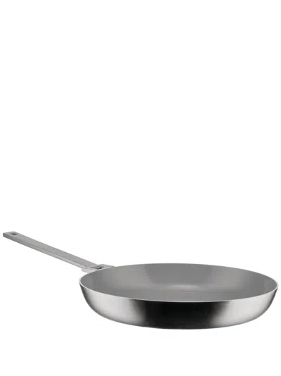 Alessi Steel Frying Pan (28 Cm) In Silver