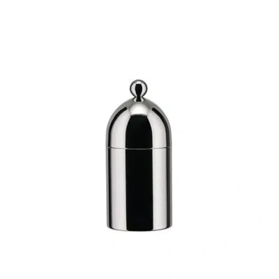 Alessi Sugar Bowl With Spoon In Mirror Polished