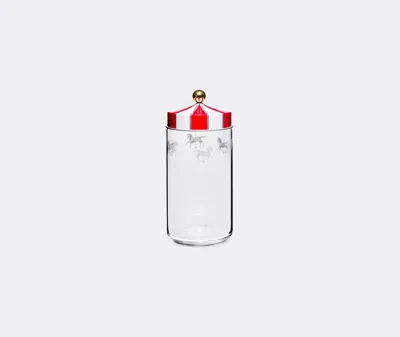 Alessi Jar In Red In Red, White