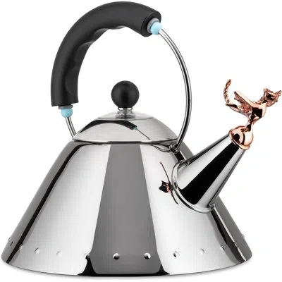 Alessi Tea Rex Kettle In Black