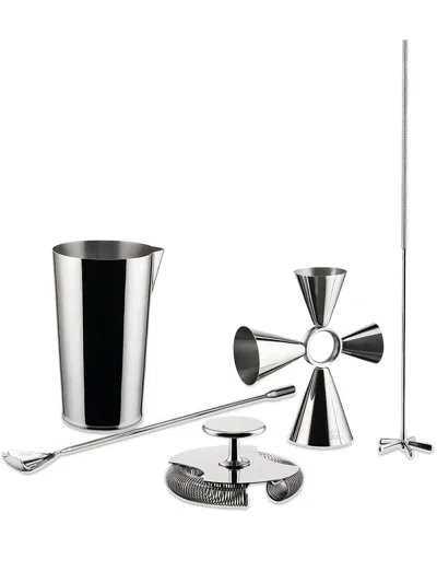 Alessi 5-piece Tending Box Mixing Kit In Silver