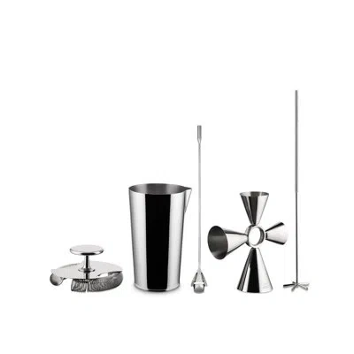 Alessi The Tending Box Drink Mixing Kit In Silver