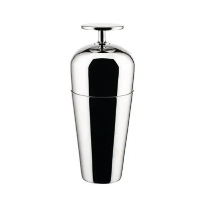 Alessi The Tending Box "parisienne" Cocktail Shaker In Silver