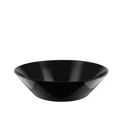 Alessi Tonale 13" W Salad Serving Bowl In Black