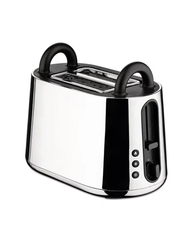 Alessi Toru Stainless Steel 2 Slice Toaster In Stainlesss Steel