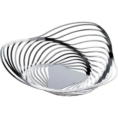 Alessi Trinity Basket In Stainless Steel