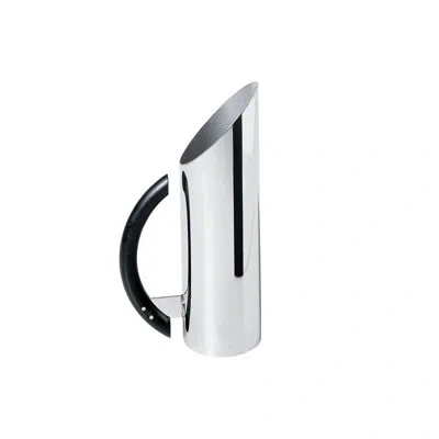 Alessi Tua Pitcher In Black,silver
