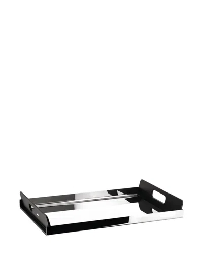 Alessi Vassily Rectangular Tray (30cm X 45cm) In Black