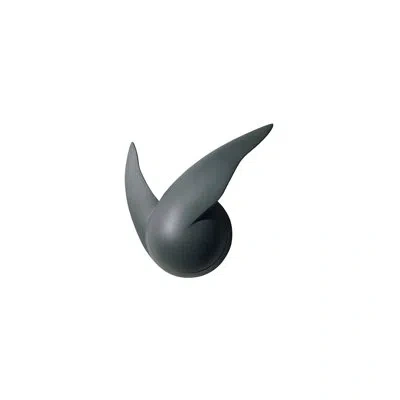 Alessi Walter Wayle Ii Wall Clock In Black