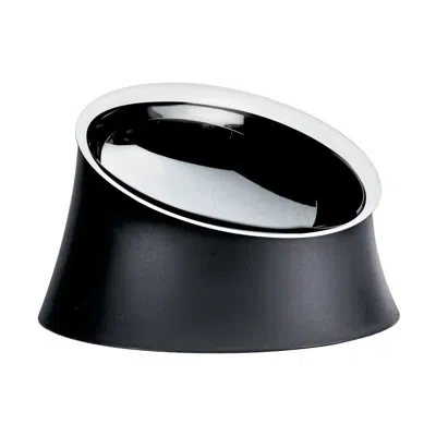 Alessi Wowl Dog Bowl In Black