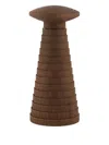 Alessi Yucatan Pepper Shaker In Brown
