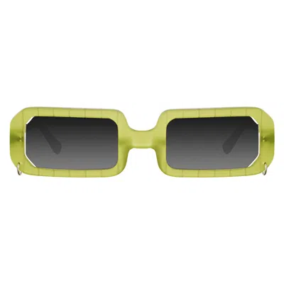Alessia Alizè Women's Green Bio-acetate Sunglasses Yoshi Lime