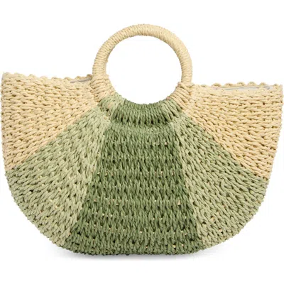 Alessia Bianchi East/west Straw Tote
