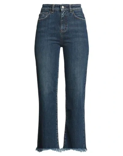 Alessia Santi Denim Woman Jeans Blue Size 28 Cotton, Elastane