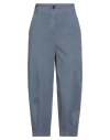 Alessia Santi Denim Woman Pants Slate Blue Size 2 Lyocell, Cotton, Elastane
