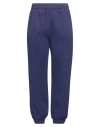 Alessia Santi Loisirs Woman Pants Purple Size 1 Cotton