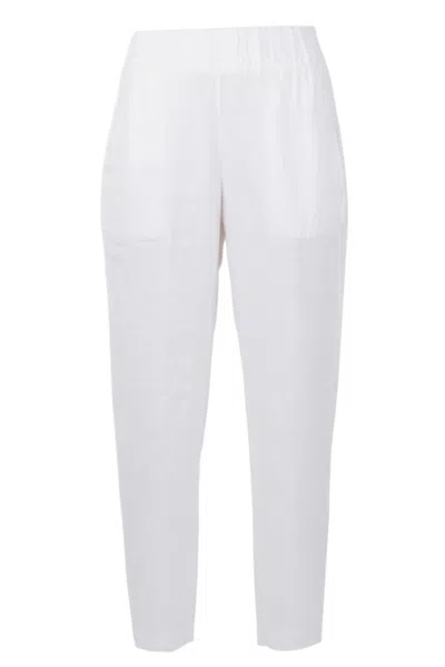 Alessia Santi - Pants - 470175 - Cream In White