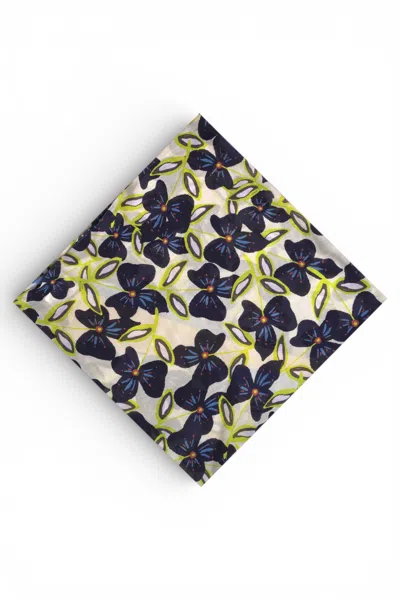Alessia Santi - Scarf - 470201 - Blue/green In Blu/verde