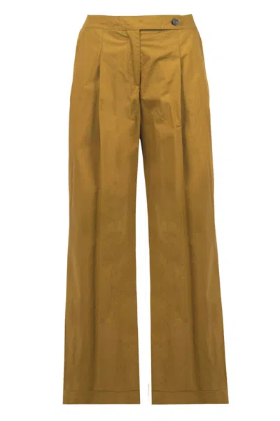 Alessia Santi - Trousers - 470170 - Senape In Brown