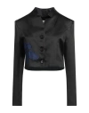 Alessia Santi Woman Blazer Black Size 10 Polyester, Elastane In Black