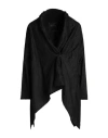 Alessia Santi Woman Blazer Black Size 6 Linen, Cotton, Polyester, Iron In Black