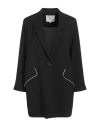 Alessia Santi Woman Blazer Black Size 8 Polyester In Black