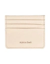 Alessia Santi Woman Cardholder Beige Size - Leather In Neutral