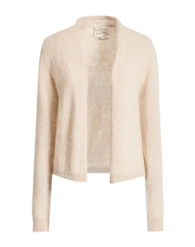 Alessia Santi Woman Cardigan Beige Size 3 Alpaca Wool, Polyamide, Wool In Neutral