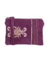 Alessia Santi Woman Cross-body Bag Purple Size - Cotton