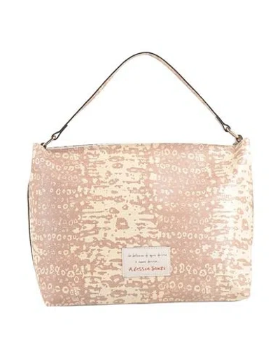 Alessia Santi Woman Handbag Light Brown Size - Leather In Neutral