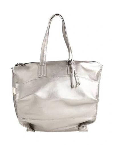 Alessia Santi Woman Handbag Silver Size - Textile Fibers
