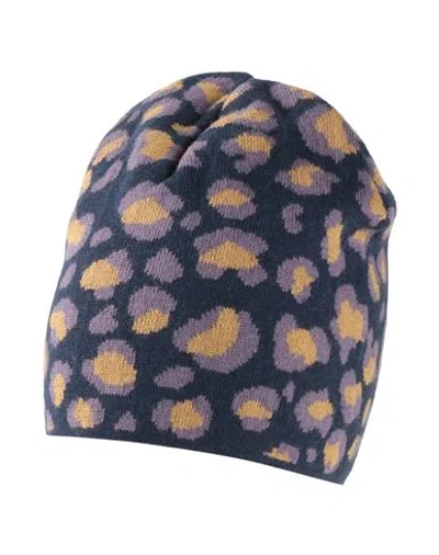 Alessia Santi Woman Hat Purple Size Onesize Cotton, Wool