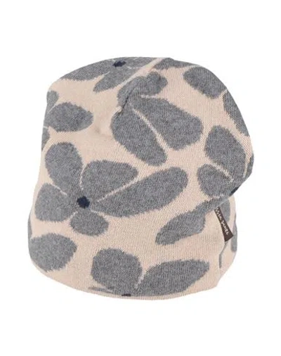 Alessia Santi Woman Hat Sand Size Onesize Cotton, Wool In Neutral